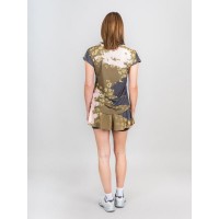 Bidi Badu Pure Wild Olive Dark Grey Women  s T-Shirt