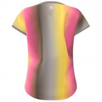 Camiseta Bidi Badu Spectrum Capsleeve Marron Amarillo Mujer  Offre - Pas cher