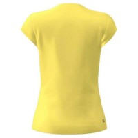 Camiseta Bidi Badu Spectrum Col en V Amarillo Mujer  Offre - Pas cher