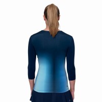 Bidi Badu Spectrum V-Neck Aqua Bleu foncé T-Shirt Femme  Offre - Pas cher