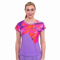 Bidi Badu Spike Capsleeve Purple Pink Women''s T-Shirt  Offer + Cheap