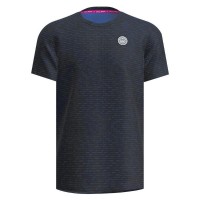 Bidi Badu Spike Crew Deux Couleurs Gris Fonce Bleu T-shirt  Offre - Pas cher