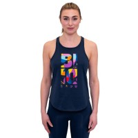 Camiseta Bidi Badu Twiggy Chill Azul Oscuro Mix Mujer  Oferta + Barato