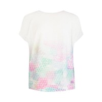 Camiseta Bidi Badu Yaa Blanco Rosa Junior