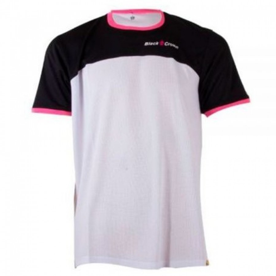 Camiseta Black Crown Boom Blanco Negro Junior