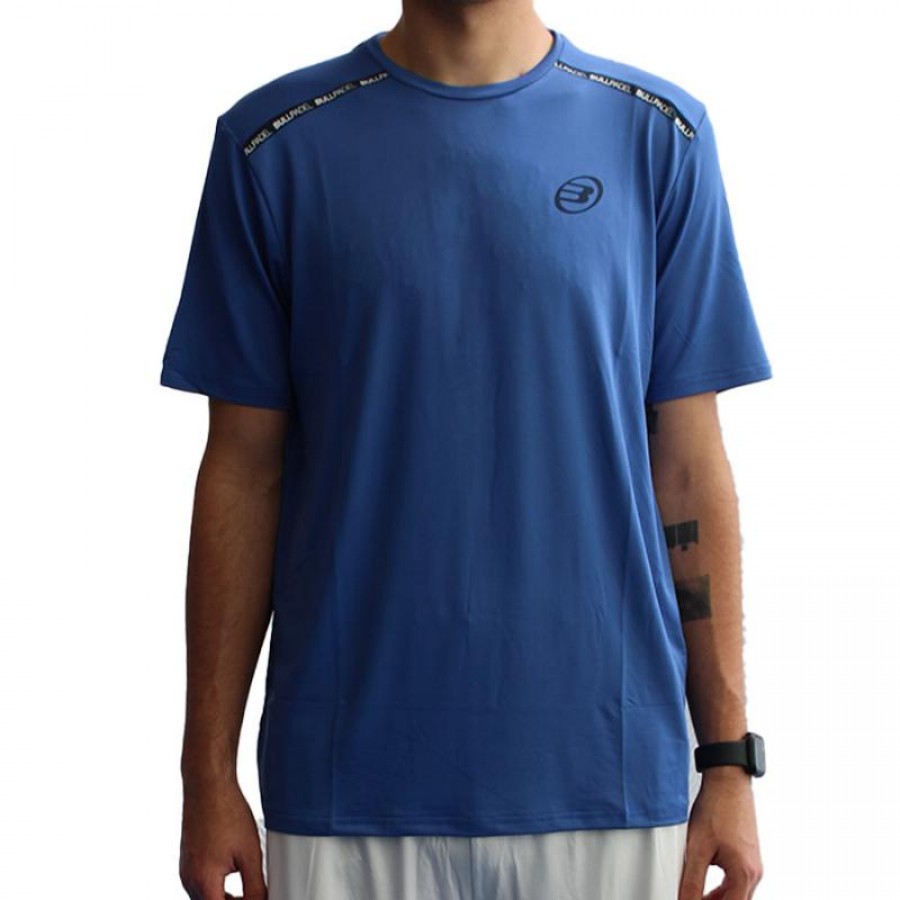 Maglietta Bullpadel Adventure Blu Intenso  Offerta + Economico