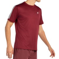 Bullpadel Alder Burgundy Wine T-shirt