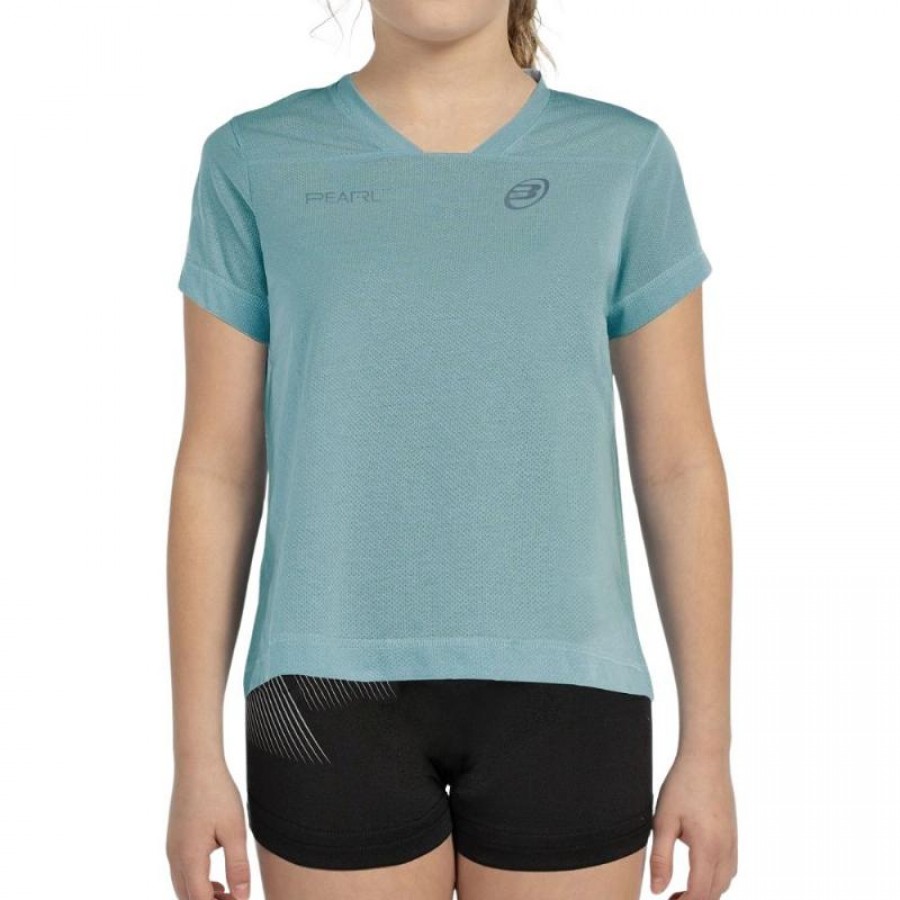 Camiseta Bullpadel Bea Gonzalez 25V Aquamarine Junior  Oferta + Barato