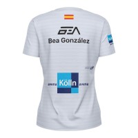 Camiseta Bullpadel Bea Gonzalez Premier Padel Oimbra Gris Azulado