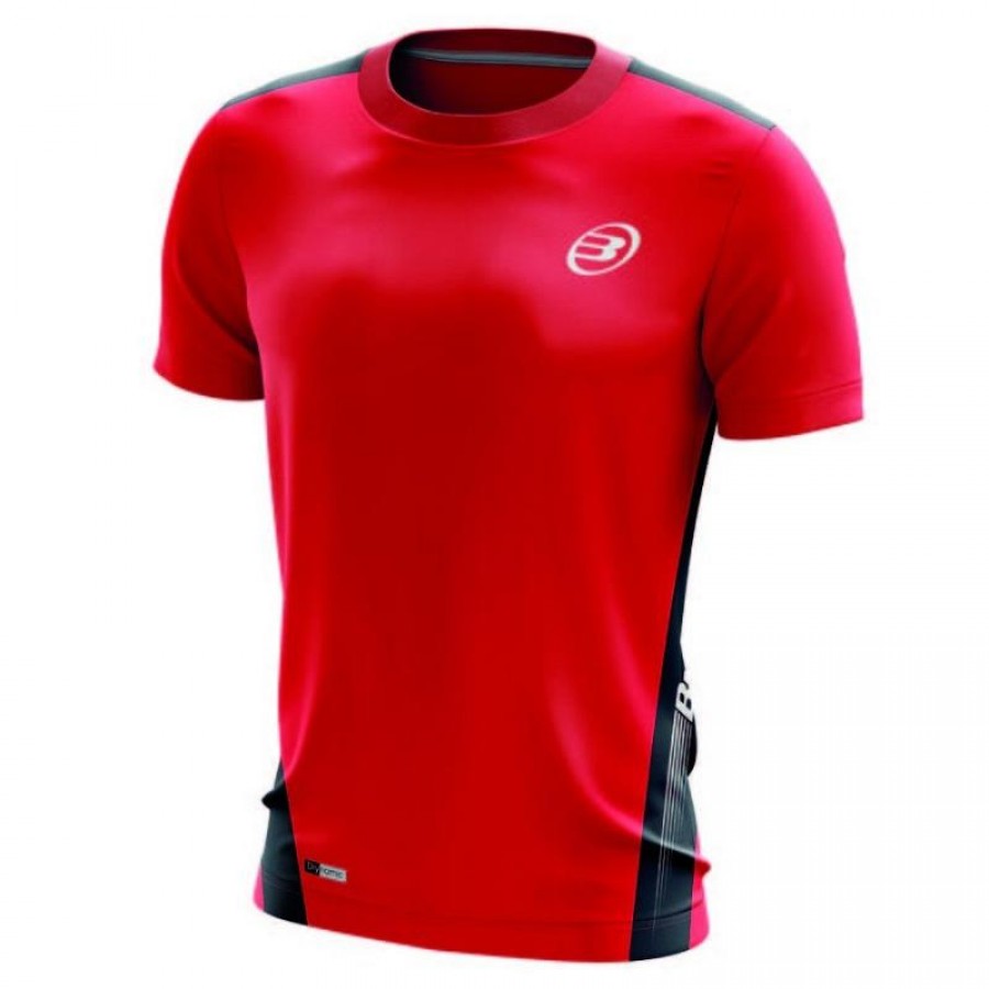 Camiseta Bullpadel Bromo Rojo