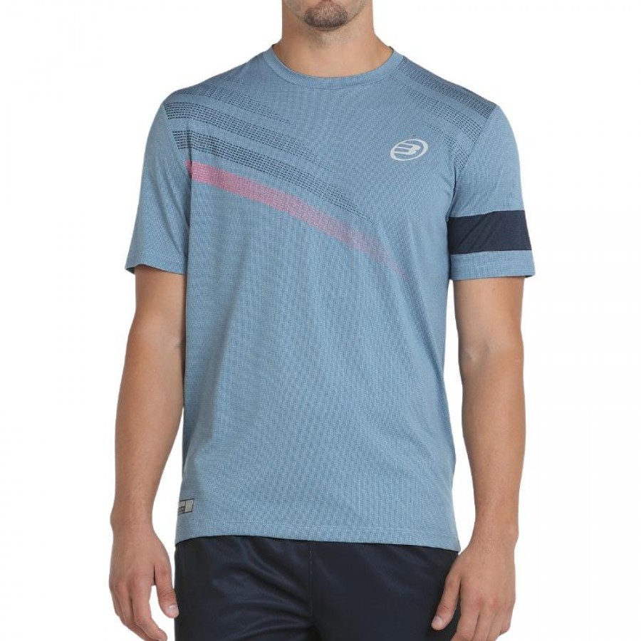 Camiseta Bullpadel Cambre Azul Sombra Vigore  Oferta + Barato