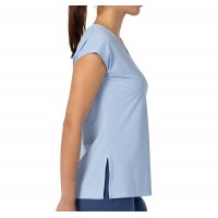 Camiseta Bullpadel Delfi Brea 25I Azul Celeste