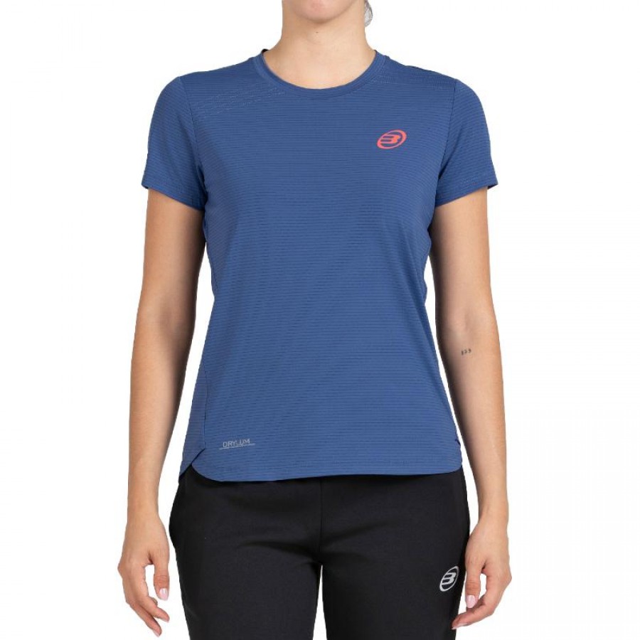 Camiseta Bullpadel Delfi Brea Chamuy Azul Sombra  Oferta + Barato