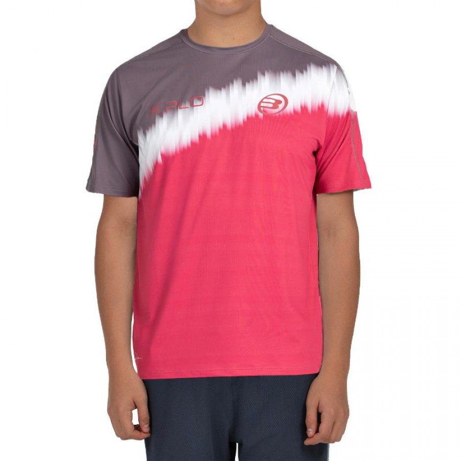 Camiseta Bullpadel Di Nenno 25I Hibisco Junior