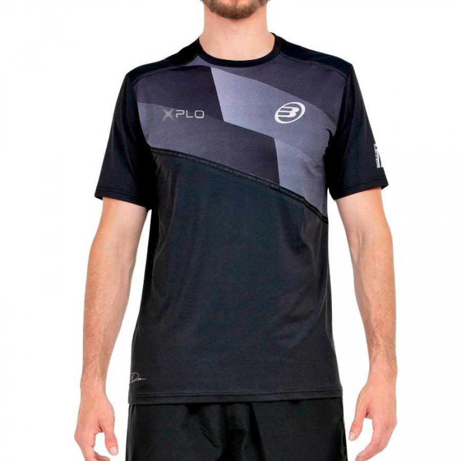 Camiseta Bullpadel Di Nenno 25V Negro  Oferta + Barato