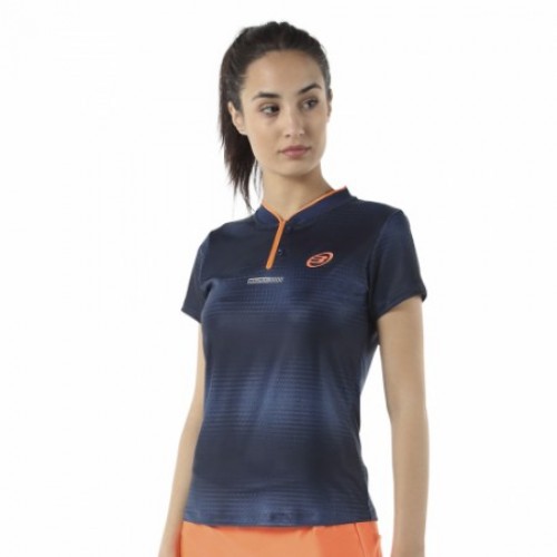 Camiseta Bullpadel Esteras Azul Lavado