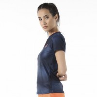 Camiseta Bullpadel Esteras Azul Lavado