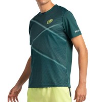 Camiseta Bullpadel Ladra Verde Oscuro  Oferta + Barato