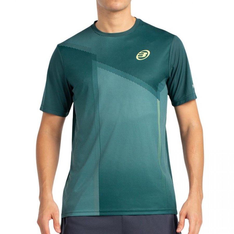 Camiseta Bullpadel Lagar Verde Oscuro  Oferta + Barato
