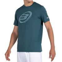 Camiseta Bullpadel Lande Verde Oscuro Vigore  Oferta + Barato