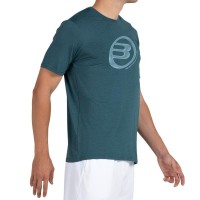 Camiseta Bullpadel Lande Verde Oscuro Vigore  Oferta + Barato