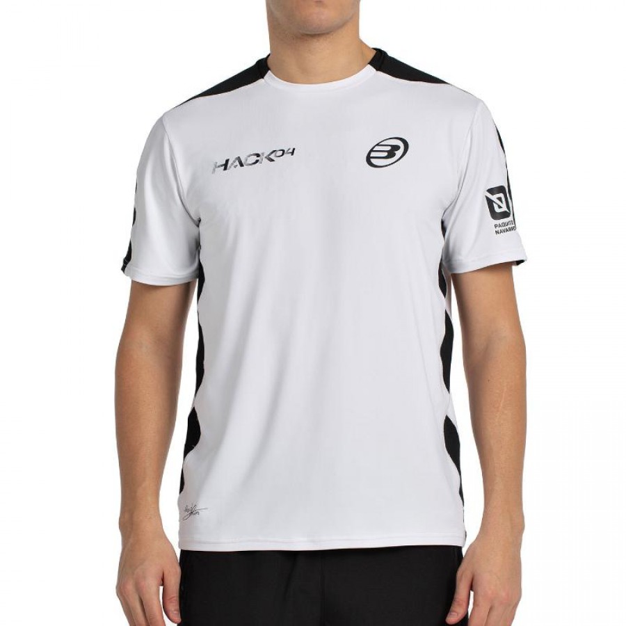 Camiseta Bullpadel Paquito Navarro 25I Blanco  Oferta + Barato