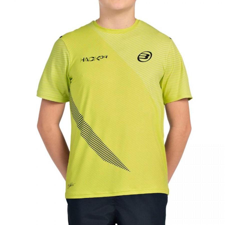 Bullpadel Paquito Navarro 25V Lima Junior T-shirt  Offer + Cheap