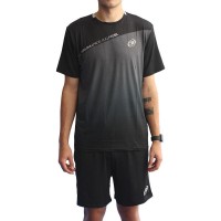 Camiseta preta Bullpadel Summit  Oferta + Barato
