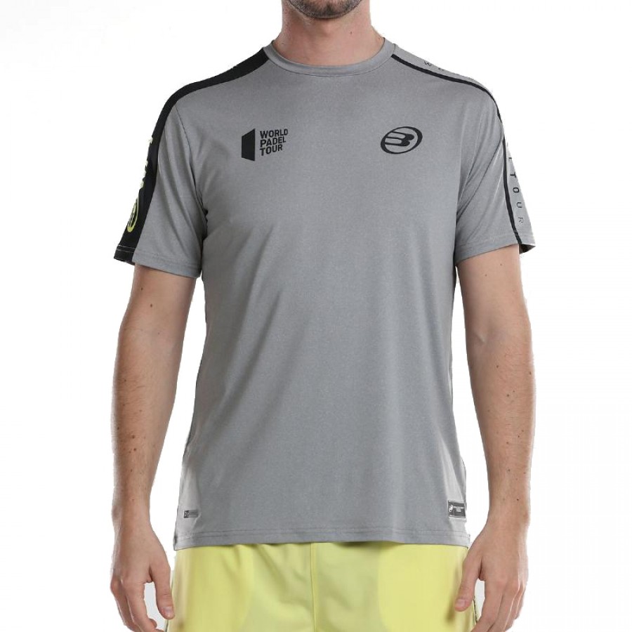 Camiseta Bullpadel WPT Liron Gris Medio Vigore  Oferta + Barato