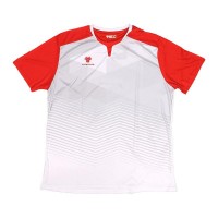 Camiseta Cartri School Blanco Gris Rojo  Oferta + Barato