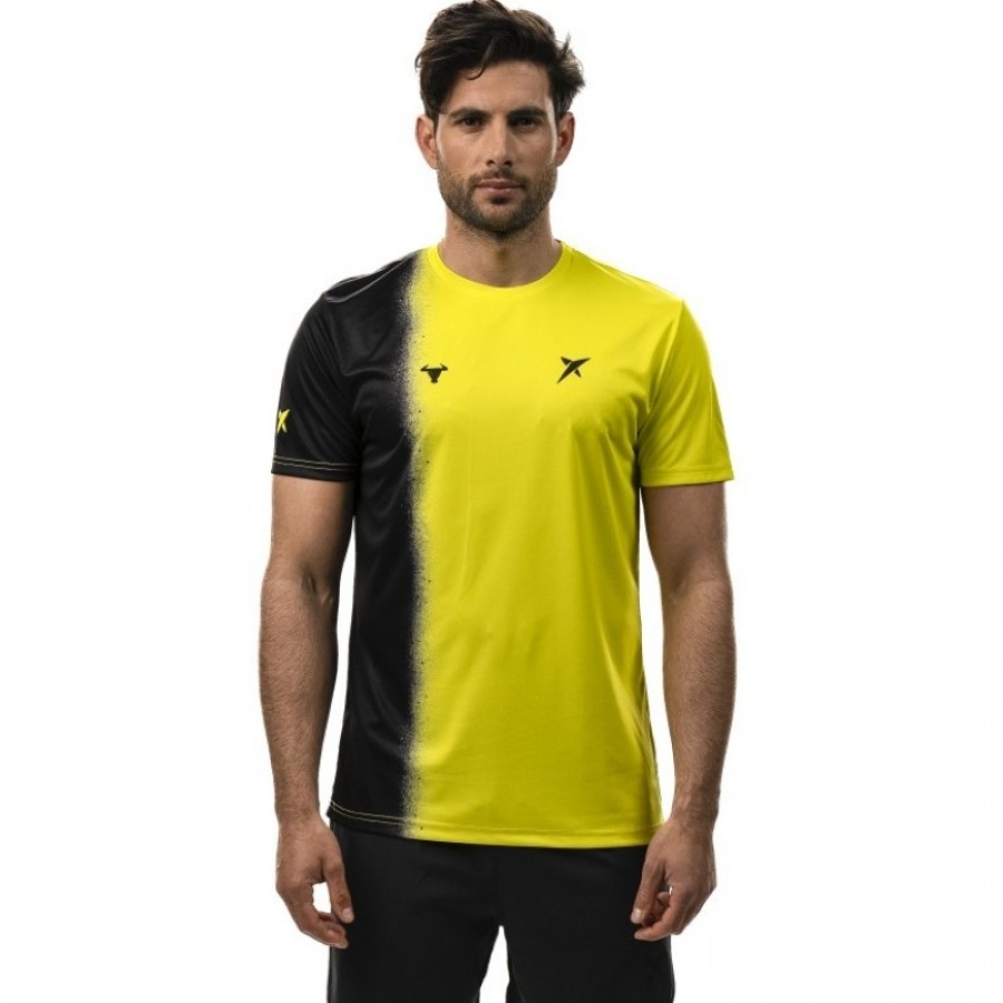 Lucas Campagnolo Cosmo Giallo Verde Drop Shot T-Shirt  Offerta + Economico