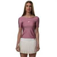 Camiseta Drop Shot Radiant Rosa Blanco  Oferta + Barato