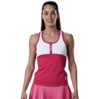 Camiseta Drop Shot Sol Azalea Rosa Blanco  Oferta + Barato
