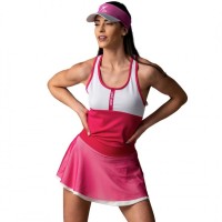 Camiseta Drop Shot Sol Azalea Rosa Blanco  Oferta + Barato