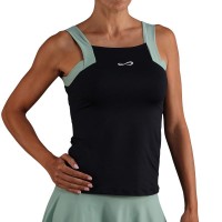 Camiseta Endless Breeze Negro Verde Forest  Oferta + Barato