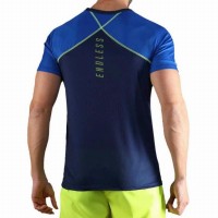 Camiseta Endless Crossback Azul  Oferta + Barato
