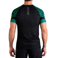 Endless Feisty Geo Petrol T-shirt noir  Offre - Pas cher