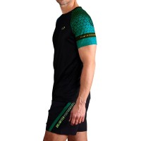 Endless Feisty Geo Petrol T-shirt noir  Offre - Pas cher