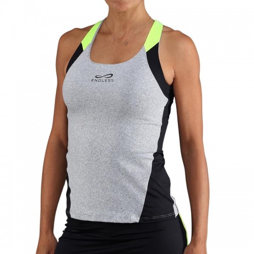 Camiseta Endless Grace Gris Chine