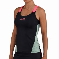 Camiseta Endless Grace Negro Verde Forest  Oferta + Barato