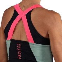 Camiseta Endless Grace Negro Verde Forest  Oferta + Barato