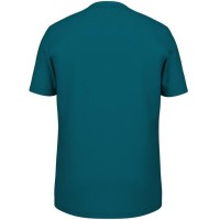 T-shirt bleu sarcelle Mouvement de la tête  Offre - Pas cher
