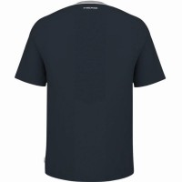 Camiseta Head Performance Azul Marino  Oferta + Barato