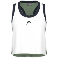Women''s Head Play Crop Top White Green T-Shirt  Offer + Cheap