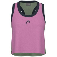 Camiseta Head Play Crop Top Rosa Verde Mujer  Offer + Cheap
