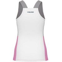 Camiseta Head Play Tech Rosa Blanco Mujer  Oferta + Barato