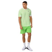 Camiseta Head Play Tech Verde  Oferta + Barato