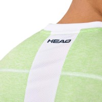 Camiseta Head Play Tech Verde  Oferta + Barato