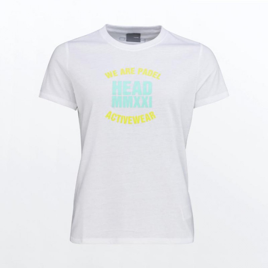 Women  s White Head Skip T-Shirt