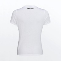 Women  s White Head Skip T-Shirt